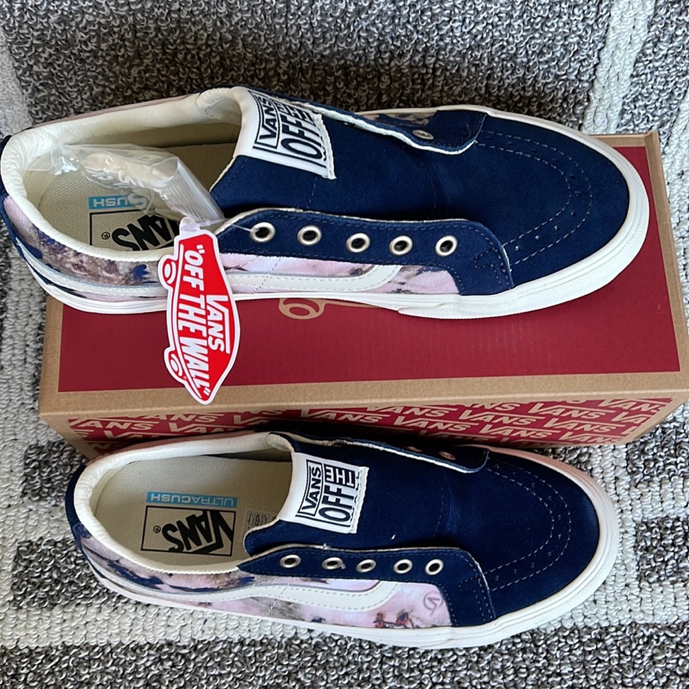 Vans Sk8-Low Reissue S Floral Dye Multi/Marshmallow WMNS - Picture 3 of 16